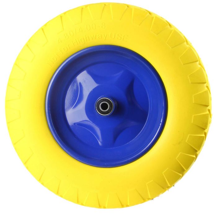 Koło do taczki z ośką komplet 4.0-8 bezdętkowe