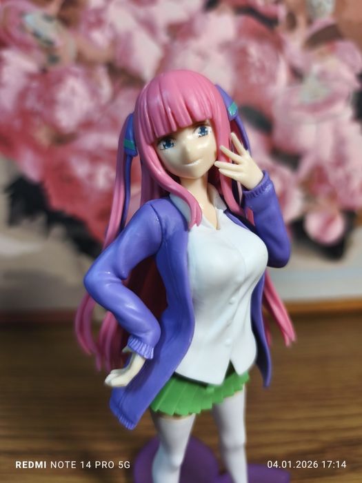 Figurka Nino Nakano Go Tobun No Hanayome Muñeco Anime