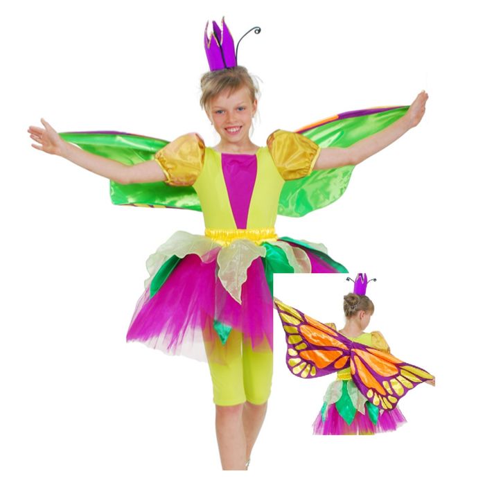 Новорічний карнавальний костюм квіточка, метелик