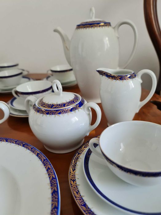 Porcelana, serwis Victoria China Czechoslovakia