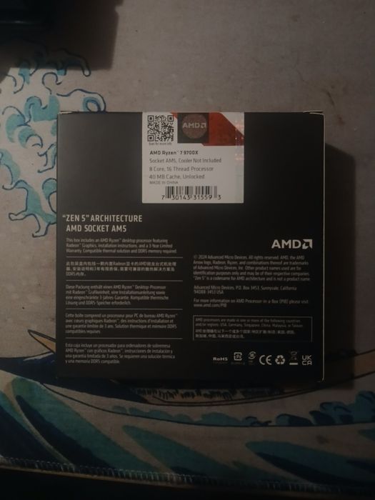 Ryzen 7 9700X novo