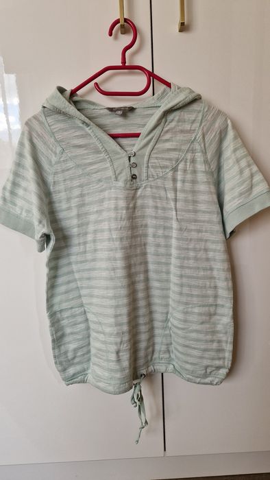 Bluzka, t-shirt z kapturem S/M
