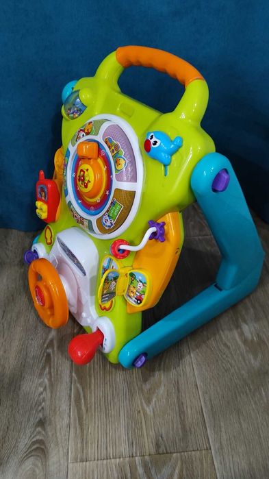 Ігровий центр 2107 Hola 3в1 (каталка-ходунки/столик) до 3 років