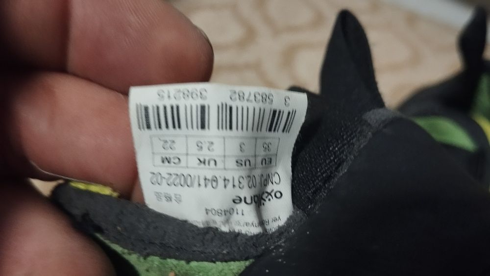 Pés de gato para escalada