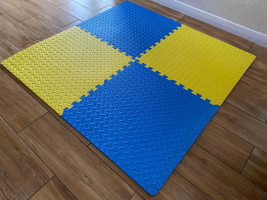 Детские маты-пазлы ЭВА Модульный мягкий пол в детскую игровую комнату!