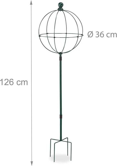 Pergola Ogrodowa do roślin róży Kula do ogrodu na działkę Podpórka