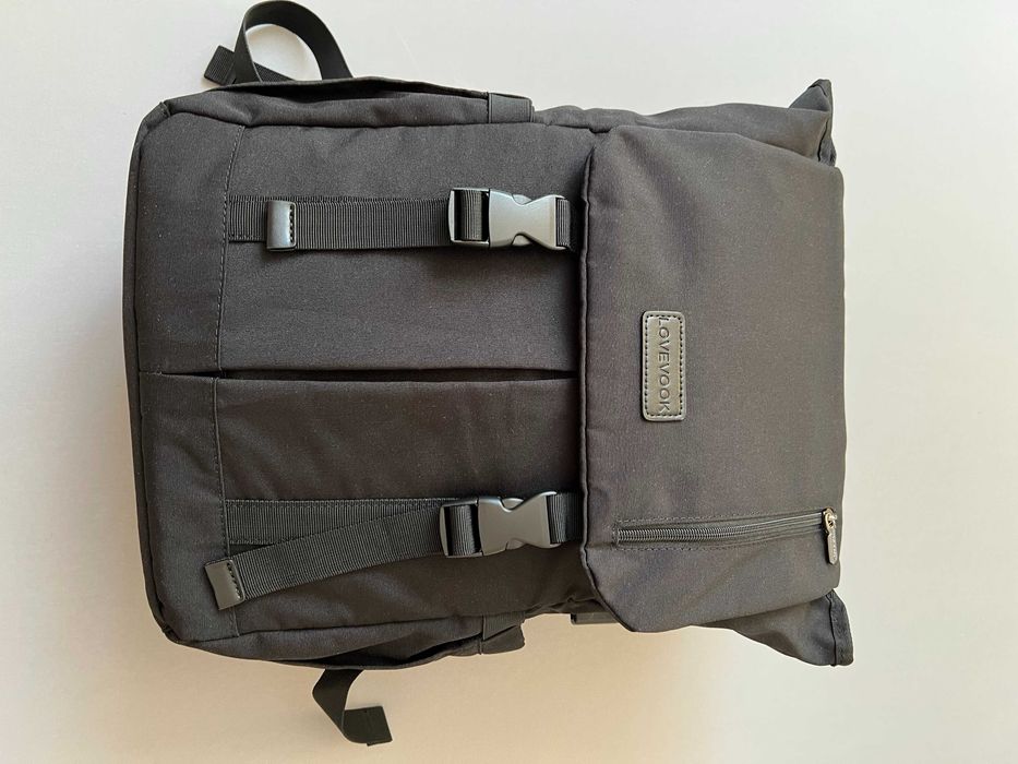 Lovevook Unisex Plecak na laptop Czarny USB 15,6 Cala