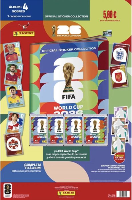 Troco e vendo cromos da caderneta