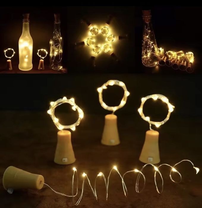 Гирлянда на солнечной батарее 2 метра