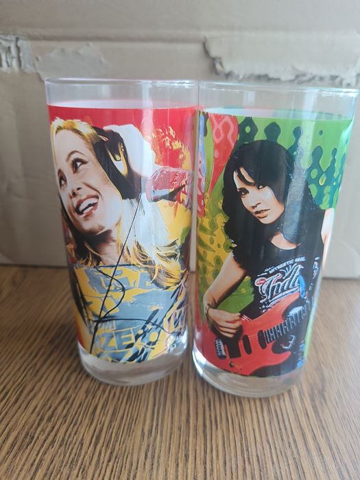 Orginalne szklanki cola cola