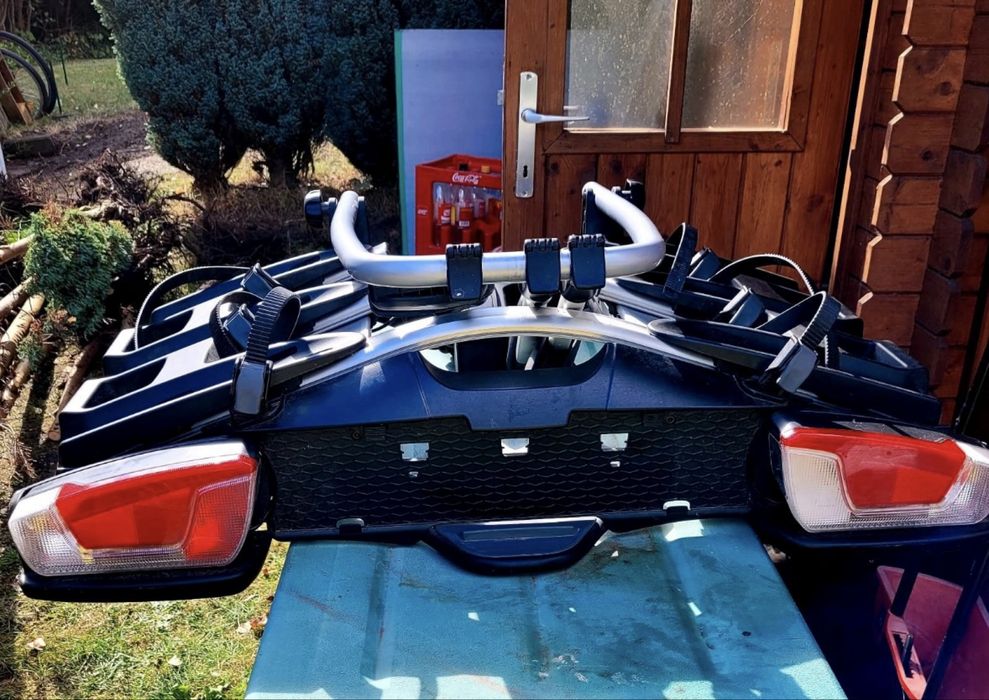 Thule bagażnik rowerowy 3 rowery fix4bike Volvo uchwyt hak platforma