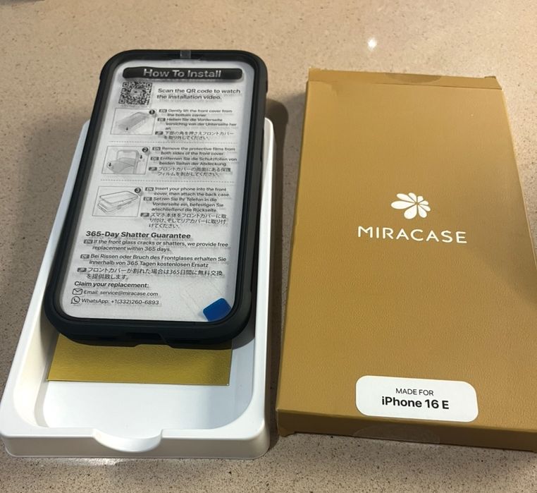 Capa MIRACASE iphone 16 E