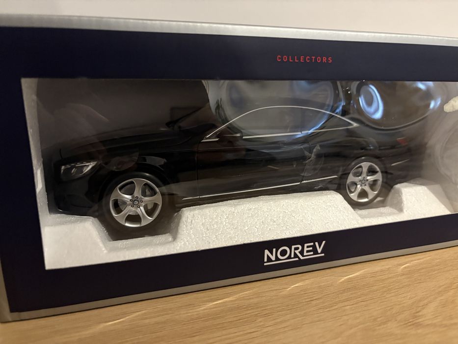 Norev Mercedes S Coupe 1:18 black