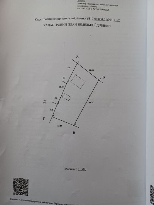 Продається приватизована ділянка з старим будинком, місто Шепетівка