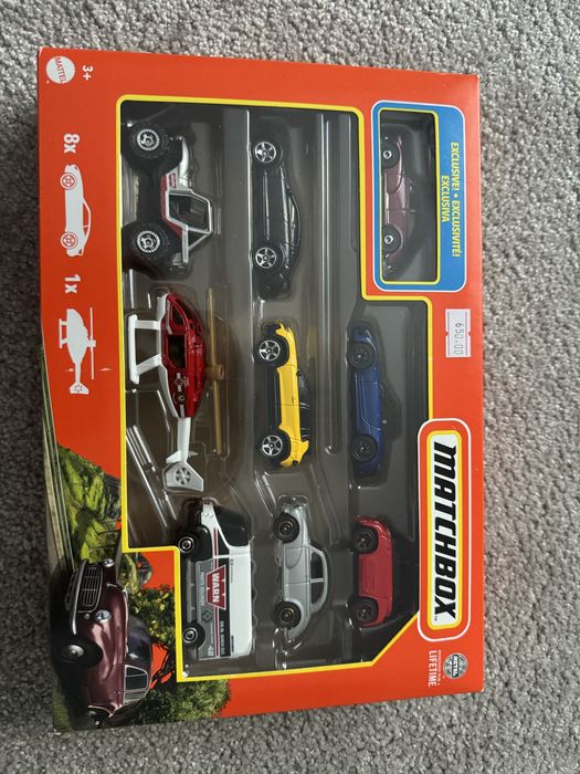 Машинки базові колекційні Матчбокс 9 шт Matchbox, набір машинок, сша