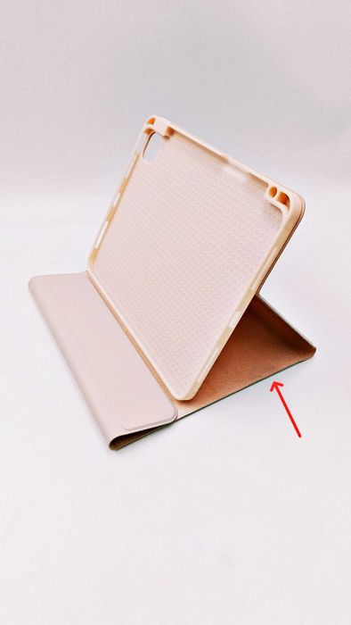Etui z klawiaturą Bluetooth AZERTY iPad Air 11" 2024, różowe