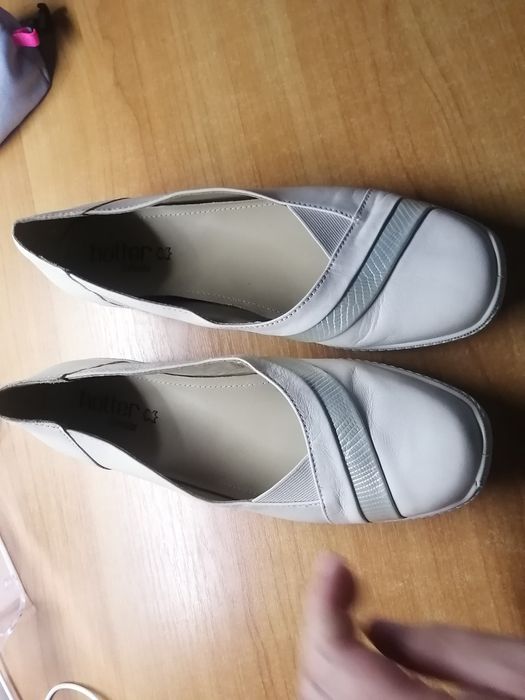 Женские кожаные туфли мокасины Hotter 39 р. (6)