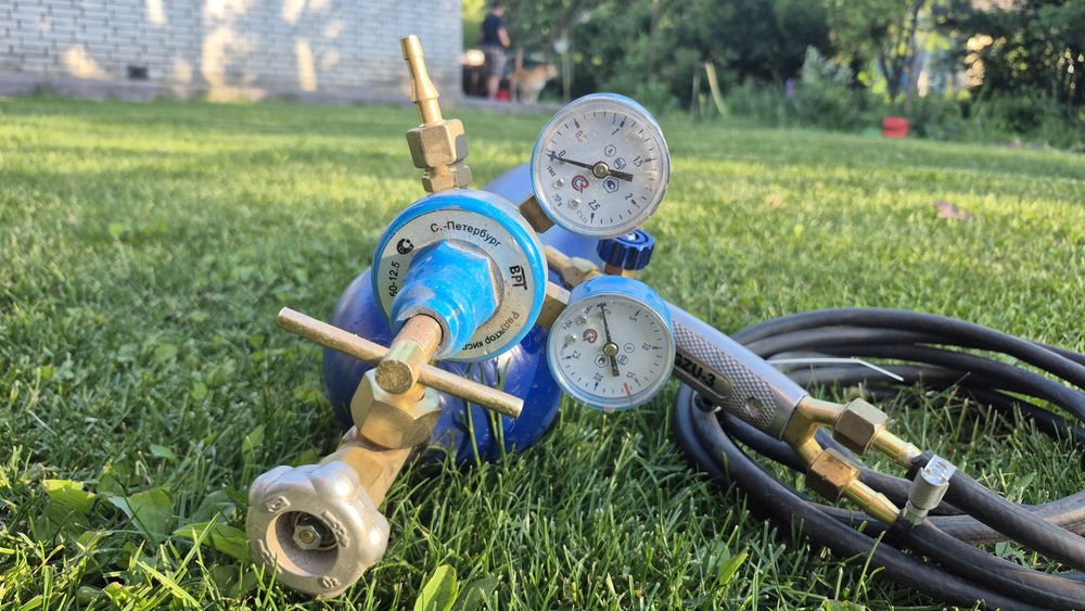 Газозварка комплект ацетилен + кисень, повний комплект