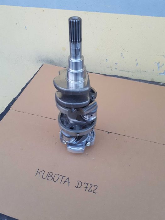 Wał korbowy Silnik Kubota D722 Standard STD Nominalny