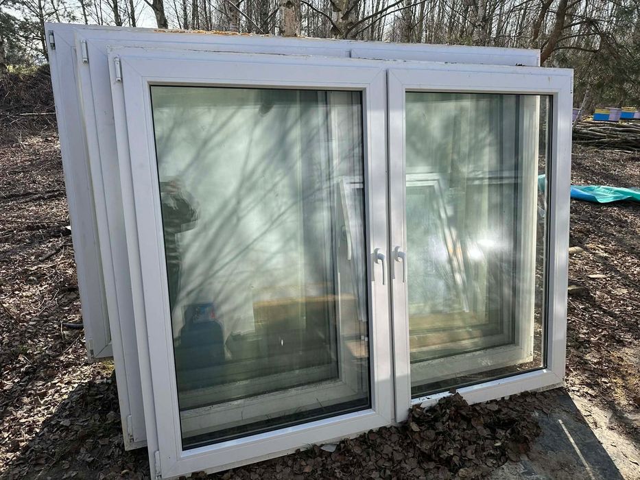 Okna 140x157 ; 200x157 w pełni sprawne