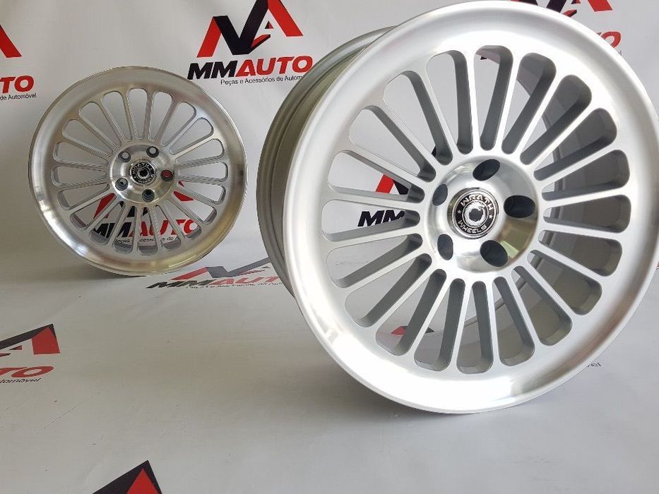 Jantes Wrath WF8 Silver Polished 18 (AUDi, VW, Mercedes)