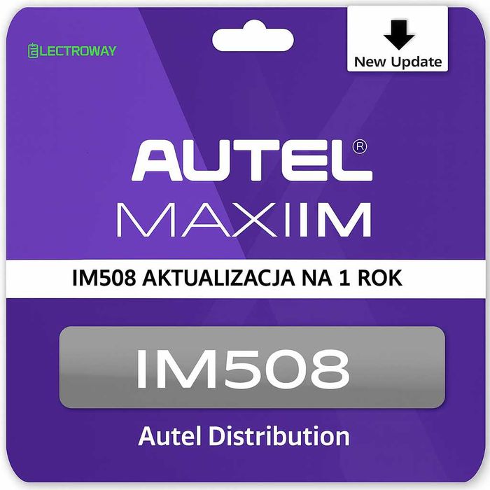 Autel IM508 Aktualizacja PL