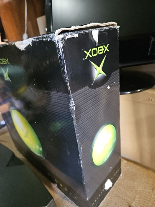 Xbox clássica preta