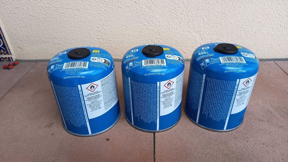 Recargas botija gaz 450g