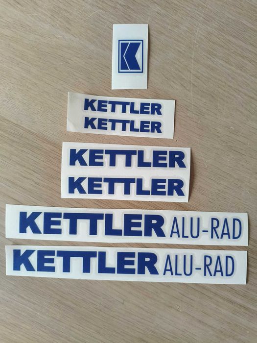 KETTLER ALU-RAD naklejki na rower gravel, górski, szosowy, miejski