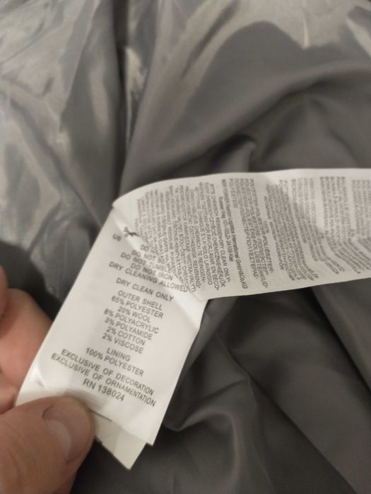 Płaszcz szary Rozm M
