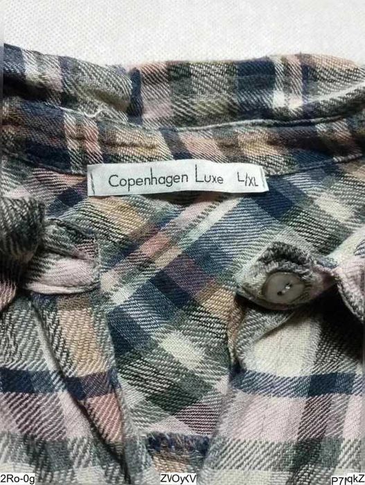 Copenhagen Luxe koszula flanelowa L/XL damska krata casual