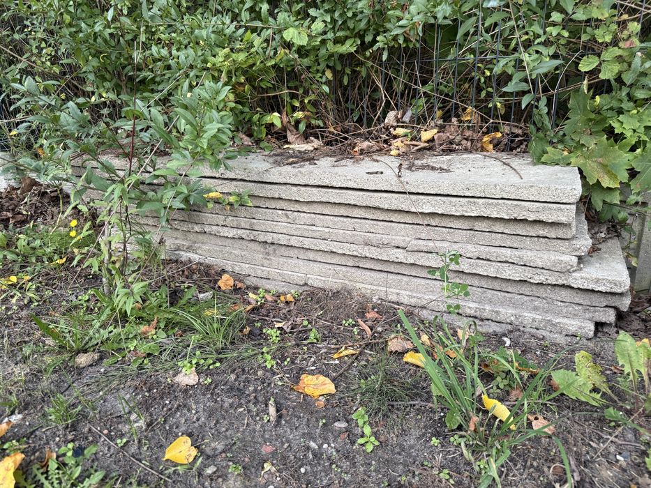 Pyty betonowe 30x140 cm | 10 sztuk
