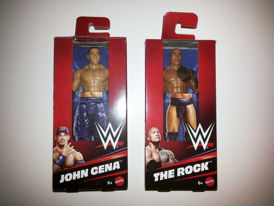 WWE - Figuras de Wrestling WWE - The Rock - John Cena