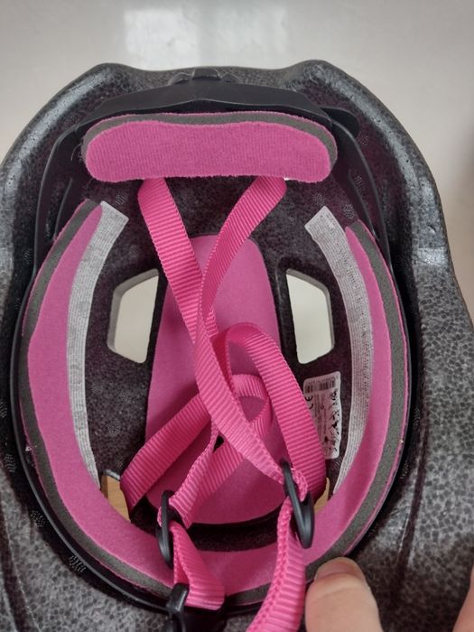 Kask rowerowy dziewczęcy