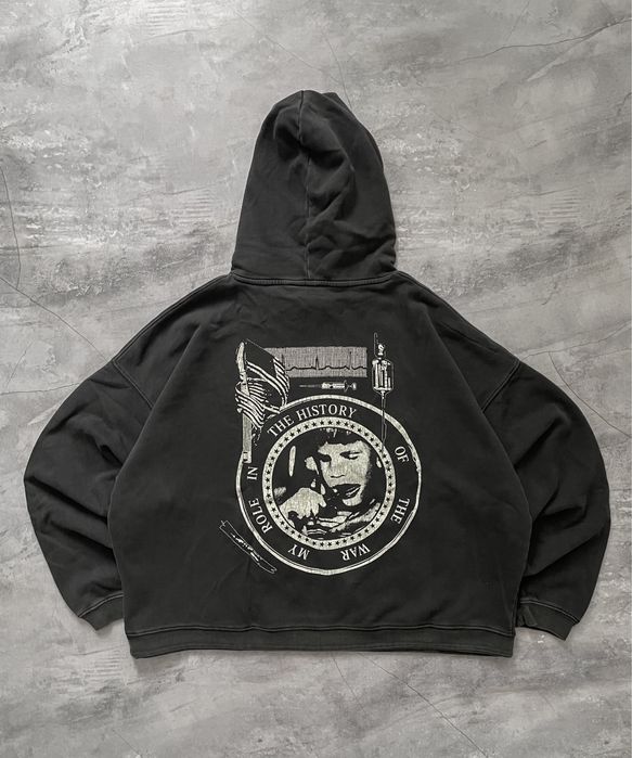 Нові худі Enfants Riches Deprimes / ERD темно сірого / чорного кольору