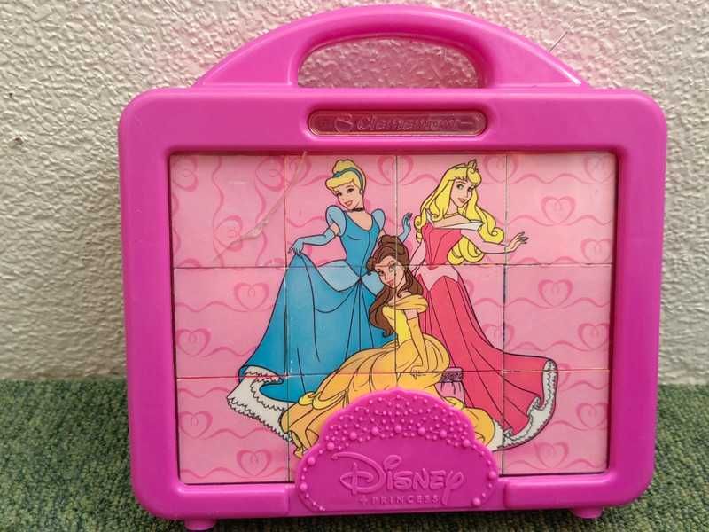 12 Cubos Princesas Disney Clementoni, 6 Puzzles