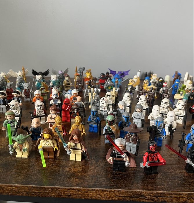 Minifigurki Lego - różne serie: star wars, ninjago, chima, castle itp.