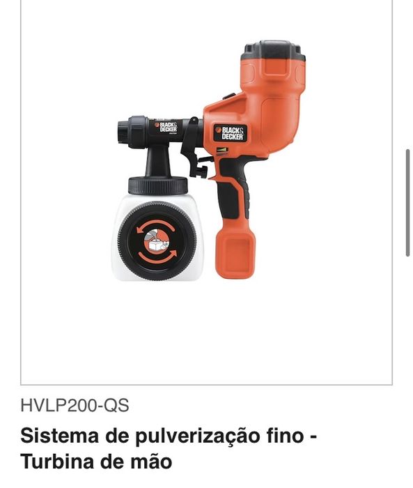 Pistola de pintura eletrica Black&Decker