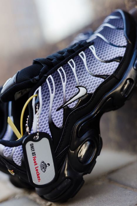 Кросівки Кроссовки Nike Air Max TN Black White Чёрный Белый Чорний Білий Кросовки демісезон