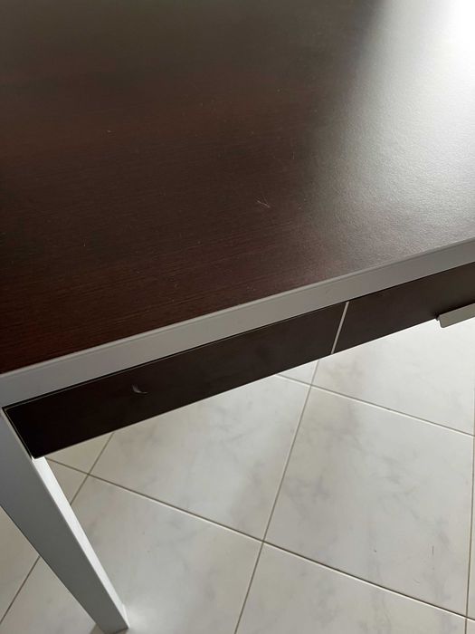 Mesa Cancio Ocean Castanha 125x80x77cm