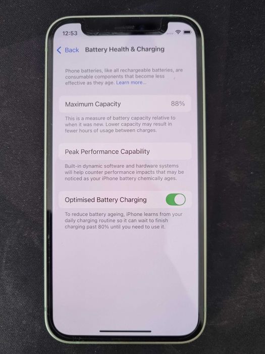 Iphone 12 Mini 128GB Verde/Turquesa