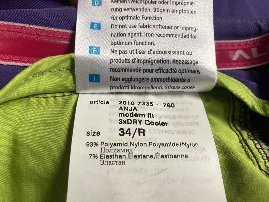 Spodnie do golfa damskie 34