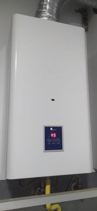 Esquentador Termostático Gralux - 10L - COMO NOVO - Apoio painel Solar