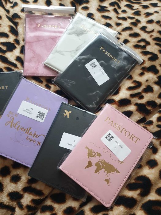 Futerał Etui na paszport case pokrowiec na dokumenty paszportowe