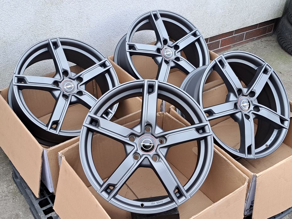 Alufelgi 18 Nowe! Opel Insignia 5x120 7,5Jx18H2 ET35 GRAFIT!