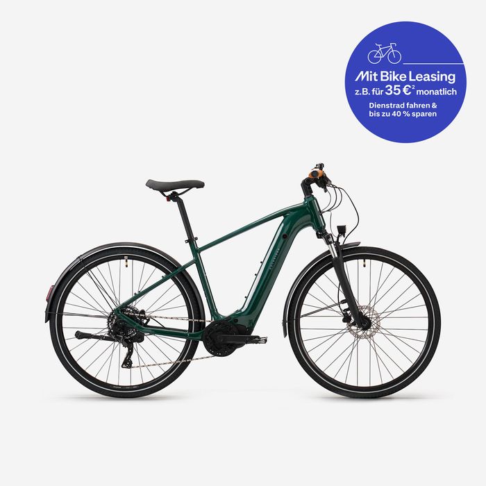 Bicicleta Elétrica de Trekking com Motor Central Quadro Alto E-ACTV