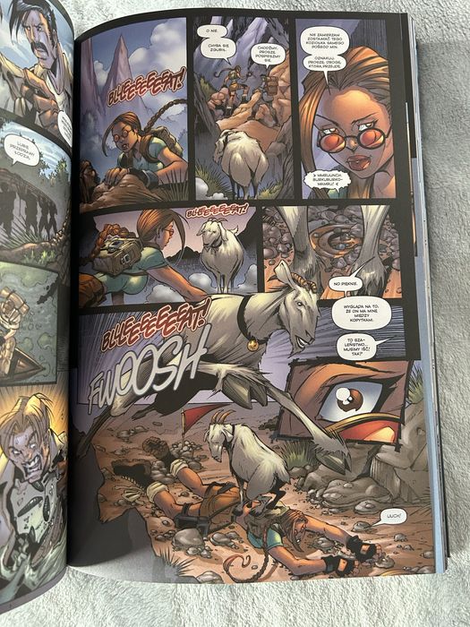 Tomb Raider Komiks Tom 1 i 4 Scream Comics Jezyk Polski Nowy