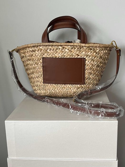 Torba Mango z naturalnych włókien z kieszenią
