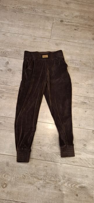 Spodnie welurowe czekoladowe Negativ L.