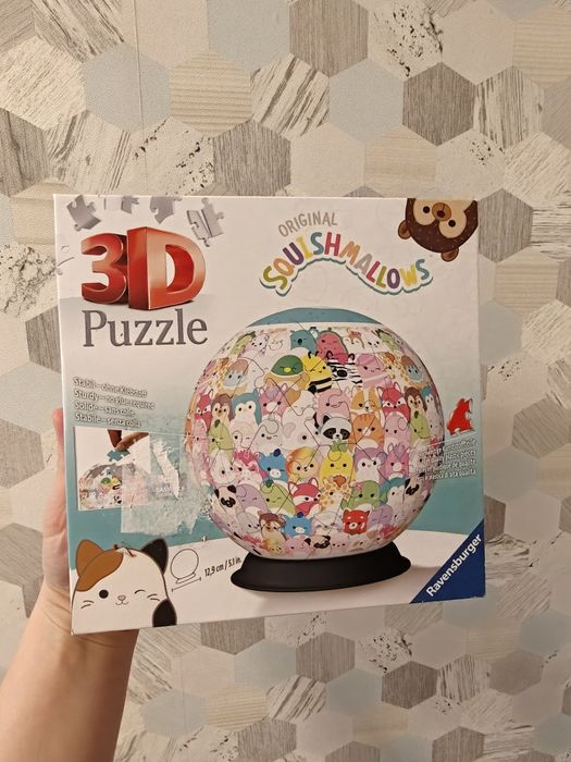 Puzzle 3D ravensburger squishmeallows